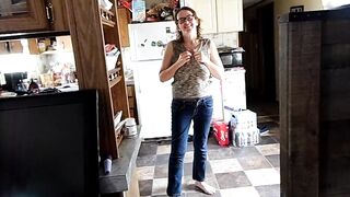 My Busty Girl's Sexy Striptease