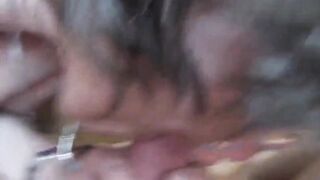 Homemade Blowjob by a Russian Amateur Mature