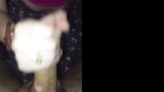 Amateur POV Handjob Ends in Massive Cumshot