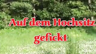 Öffentlicher Deutscher Blowjob & Cumshot