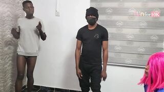 Hot Bitch Wanted to Have a Threesome