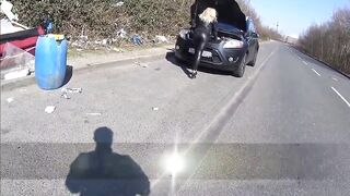 Outdoor Blowjob - Schwanzlutscherin im Freien!