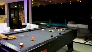 Beautiful blonde with a huge ass get drilled on her wet pussy by her pervert stepdad! Latina rides huge cock