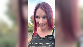 Babyfantasy83 ???????? he fucks me hard against his buggy