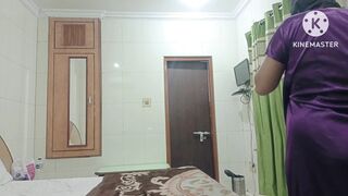 Took Didi to the Hotel and Gave Her a Massage, Then Hot Body Nehari