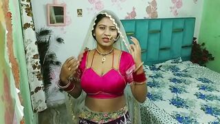 indian First Night of a newly married desi beautiful girl with addicted husband milky boobs with 8 inch huge cock sex
