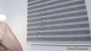 Big Tits Babe Toys Her Tight Pink Pussy