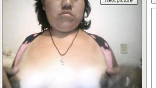 Mexicana en Webcam: ¡Enseñando Tetas!