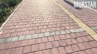 Helped a Hot Brunette and She Thanked Me Well