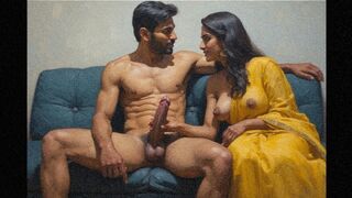Indian wet pussy hot boyfriend helps his girlfriend to cum