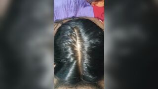 My step brother was abroad, so I pampered my sister-in-law a little