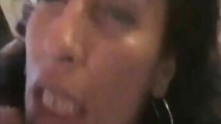 Mature Cougar Rides a Big Wave