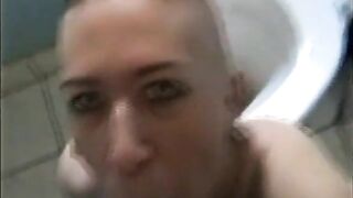 Deutscher Amateur -Blowjob mit Spermaschluck