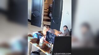 Father fucks his blonde daughter on hidden camera