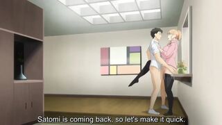 Busty stepmom seduce stepson hentai , Hajimete no Hitozuma Episode 5