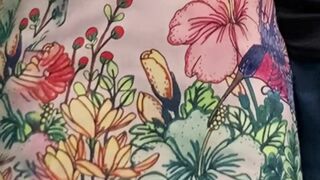 Fingering in Public Transport - No Panties Babe