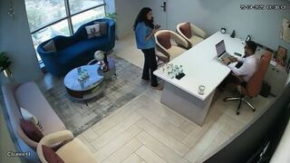 Indian Office Affair Leaked CCTV Cam Video's - Full Collection