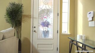 Kay Carter and Davina fuck the pizza boy