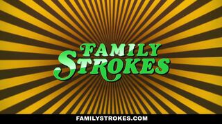 Cute blonde cali sparks gives step daddy full gf experience