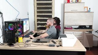 fucking Candy's pussy in the fur