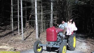 Lederhosen wedding fuck party