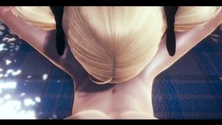 Genshin Impact Hentai - POV Fischl Blowjob and Cum at Her Face - Japanese Asian Manga Anime Game Porn