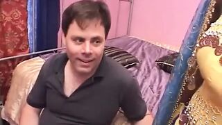 Natural big boobs asian in the bedroom