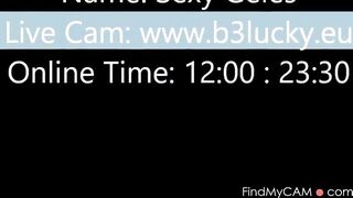 Big-Titted American Amateur's Webcam Blowjob