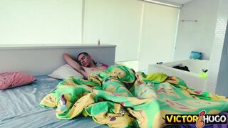 Fucking My Busty Girlfriend in Bed