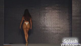 Demi Rose Mawby Sexy Catwalk on Splash Modeling Event