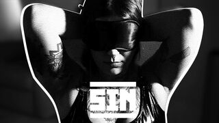 Sin drops a tear when I fuck her face - our first BDSM session