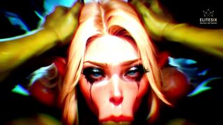 ASMR Elf Big Ass Trance Orc Big Dick Anal Pound – 100% AI Blowjob Loop