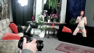 Pierced redhead chick gets fucked in her pussy from her fucker