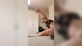 fingering and playing with a big dick