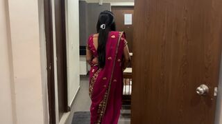Indian desi VVIP rich lady owner’s pussy fucked by her Besharam young boy maid at her own house with clear hindi conversation.