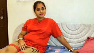 Siya bhabhi stepsister Riya bhabhi first time in camera