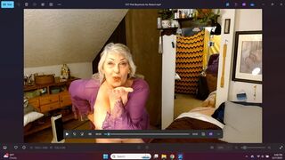 1317 DawnSkye1962 Sending off Cum soaked pink boyshorts for Robert