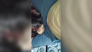 Huge cumshot from wifey hand part 1