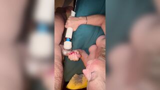 Bonemaiden Uses Magic Wand Toy On My Hard Dick