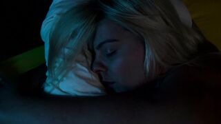 Sexy blonde in POV loves to piss and fuck