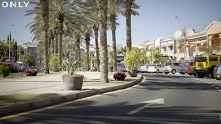 Blonde hottie Alyssia Kent penthouse fuck outdoor