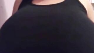 Huge Natural Latina Boobs