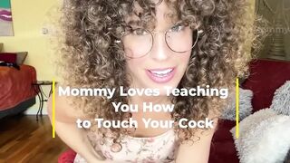 Stepmommy JOI Instructional Real Virtual Sex Stepmommy Loves Teaching You How to Touch Your Cock!