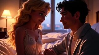 Indian Desi Bedroom Romantic Kiss 3d Ai