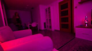 My wife returned from the club with a sprained ass. I fucked her without lubricant. Hard anal