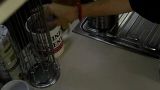 Sexy blonde banged outdoor in the woods