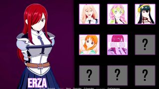 My Waifu Wants to Become a Pornstar - Casting Porn with Beautiful Erza