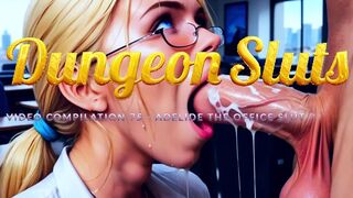 AI DUNGEON SLUTS VIDEO COMPILATION 75 - ADELIDE THE OFFICE SLUT PART 2 WITH AI VOICEOVER
