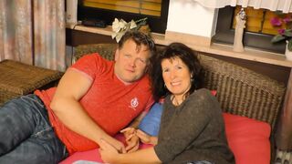 Amateur DP with Curvy Matures Getting Pounded Hard