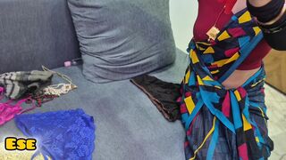 Maid Caught Redhanded for wearing Houseowner Wife's Panty and fucked Hard